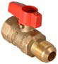 Gas Flex, Straight, 1/2" Male Flare x 1/2" FIP