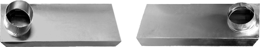 Dryer Periscope Vent, 24" to 41", Side Outlet