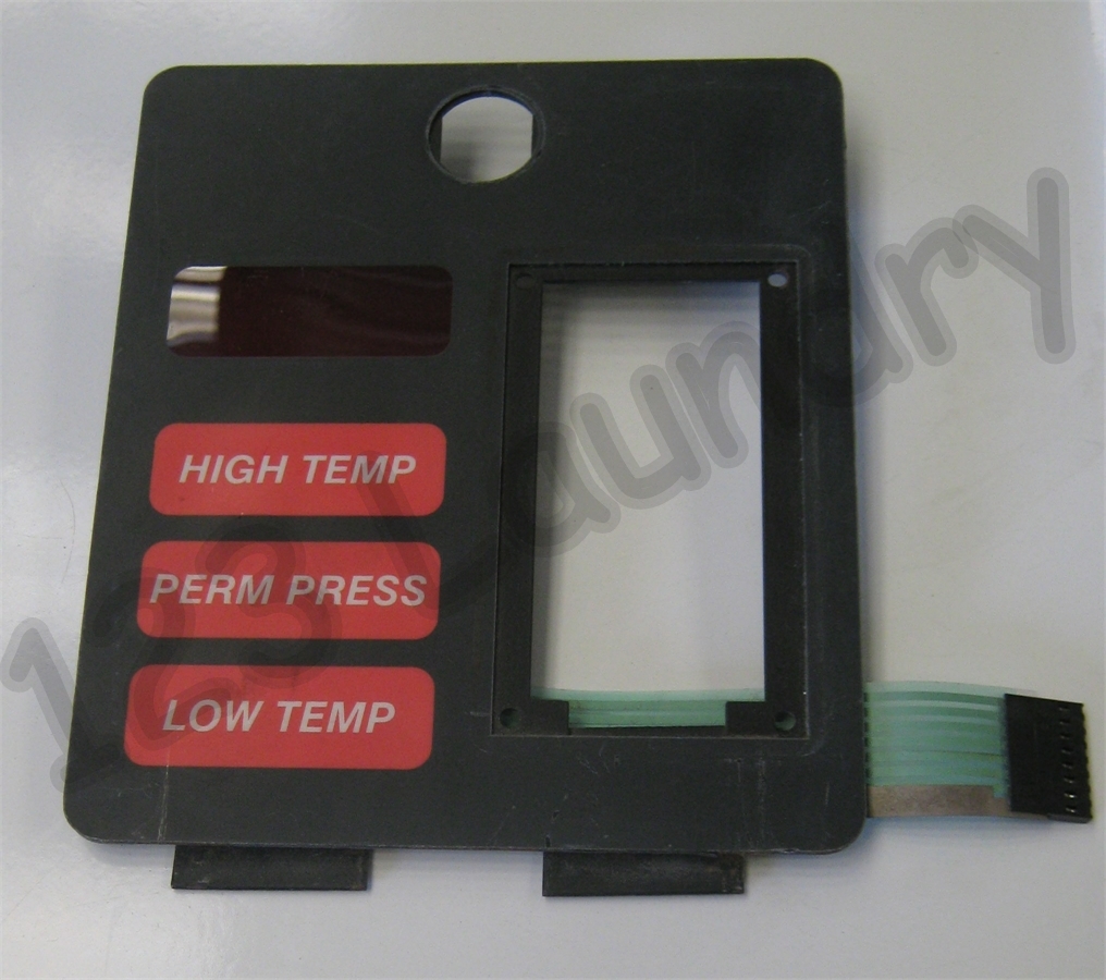 112565 Right Side Red Keypad For American Dryer AD530 - Laundromat Vended Dryer Parts