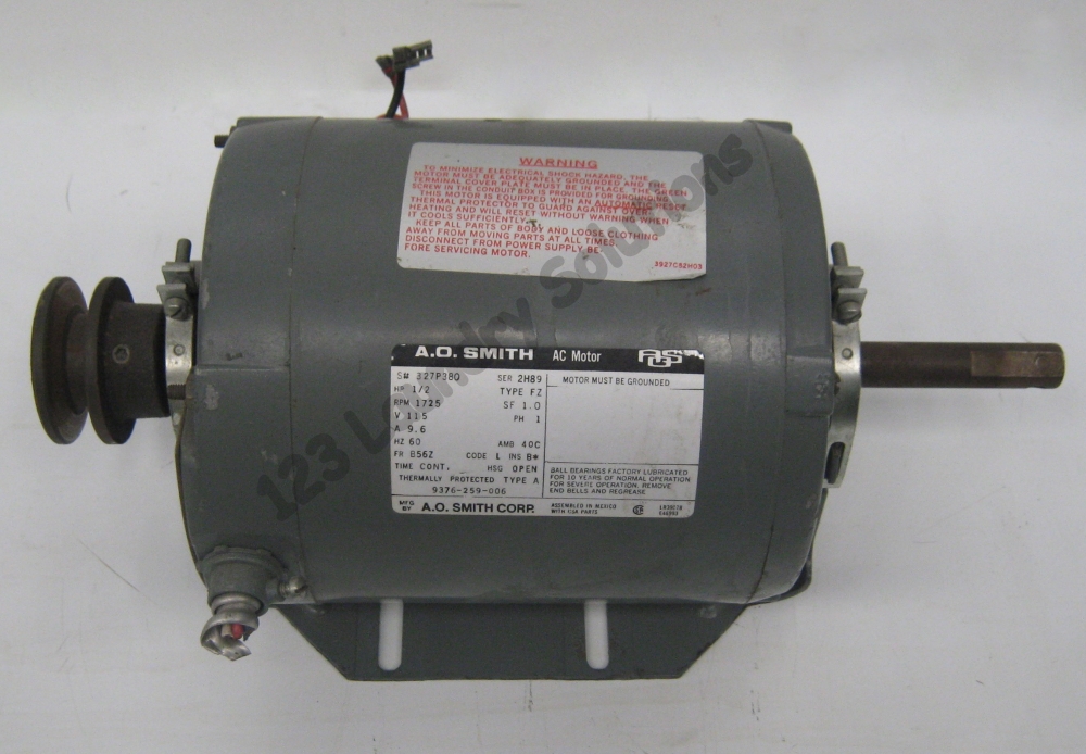 Dexter Single Pocket Dryer 115V Motor 1PH 9376-259-006