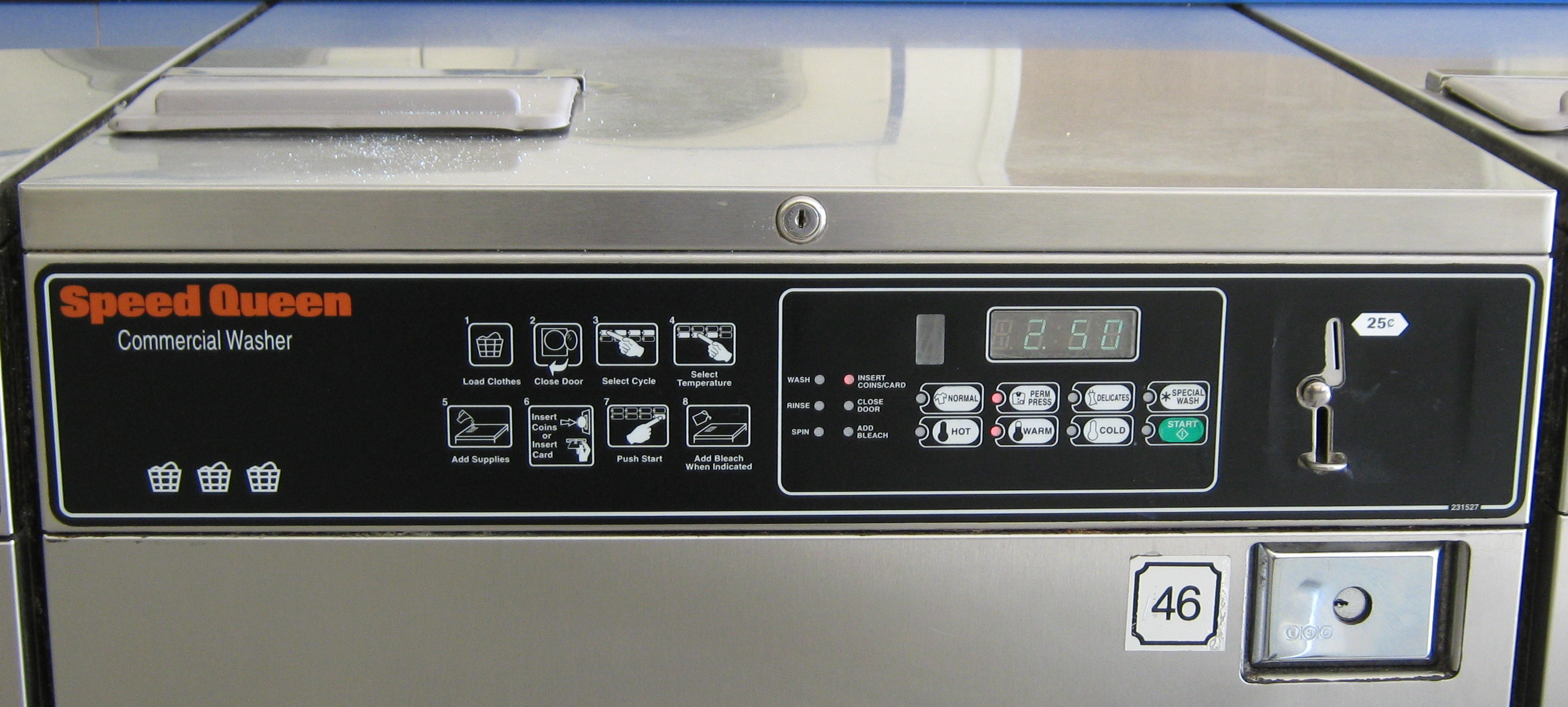 Speed Queen 27lb Front Load Washer Extractor 3PH Stainless Steel eBay