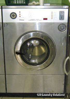 IPSO 50 lb front load washer, 3 PH